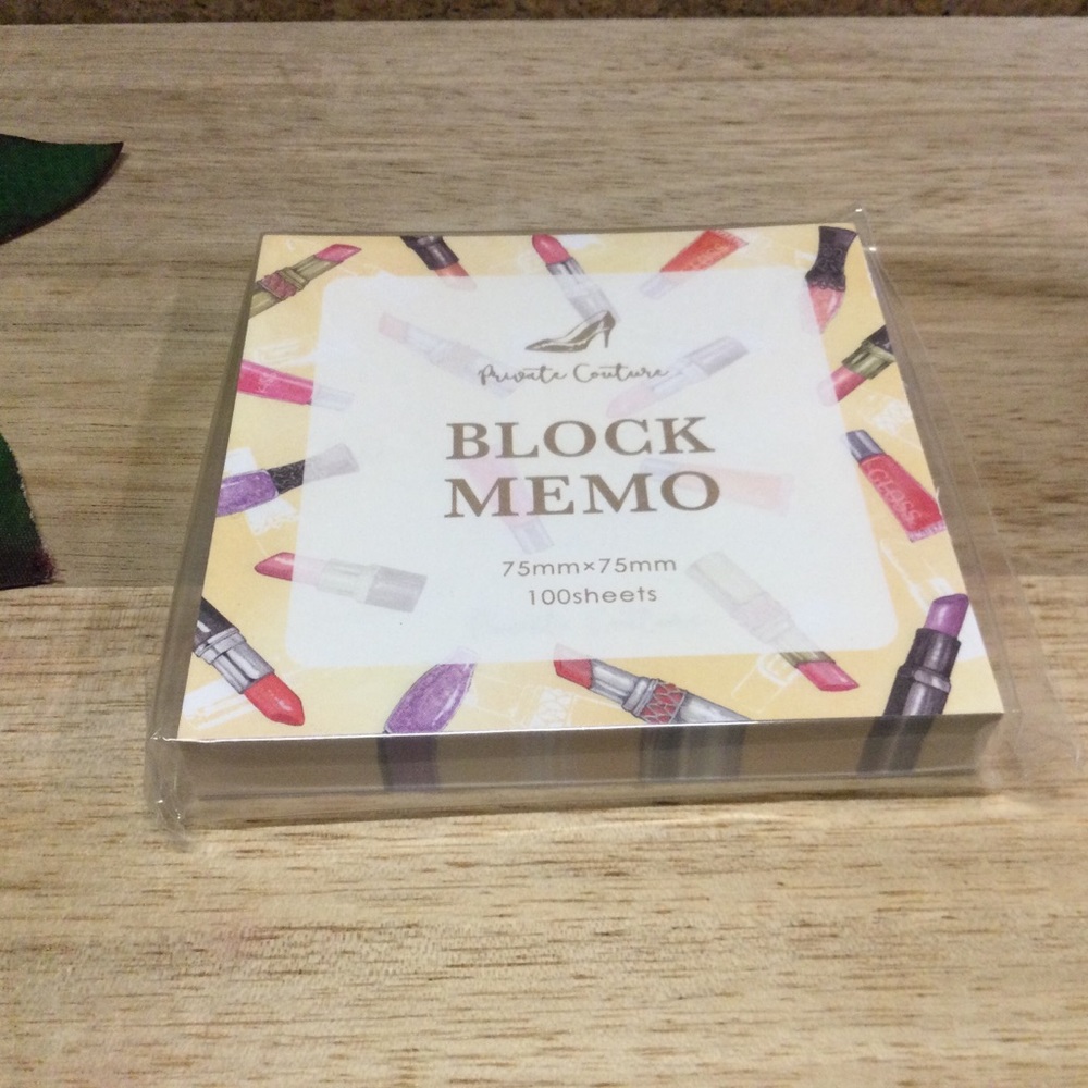 3/$20 - Block Memo Pad - 100 sheets